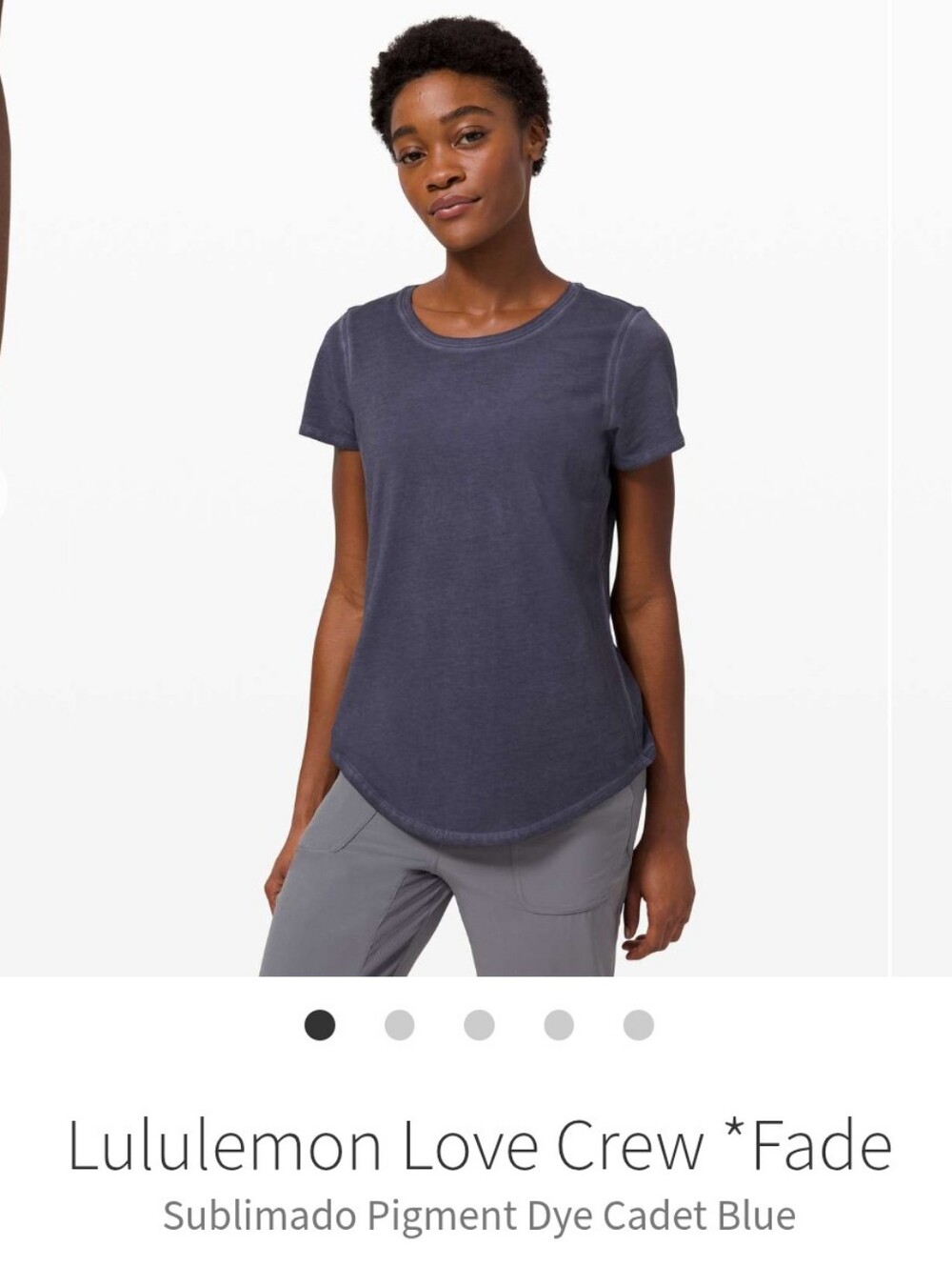 Lululemon Love Crew Tee Fade